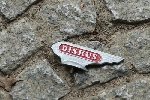 Diskus schutzblechfigur - diskus,