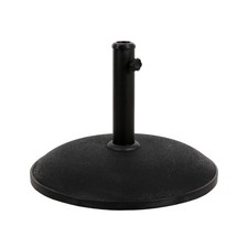 B-Ware SVITA Sonnenschirmständer Beton Schirmständer Schirmhalter Rund Schwarz