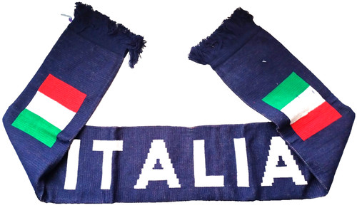 Fanschal gestrickt italia - fanschal,