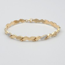 585 Gold Armband 19cm Damen