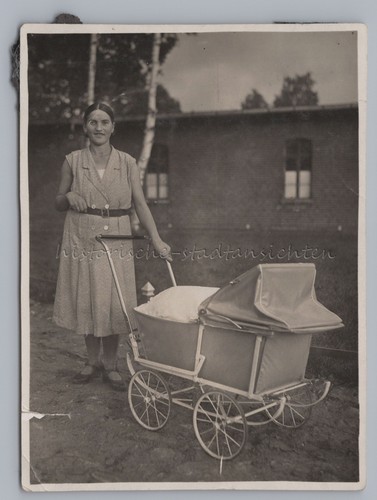 Mutter mit kinderwagen altes - mutter,
