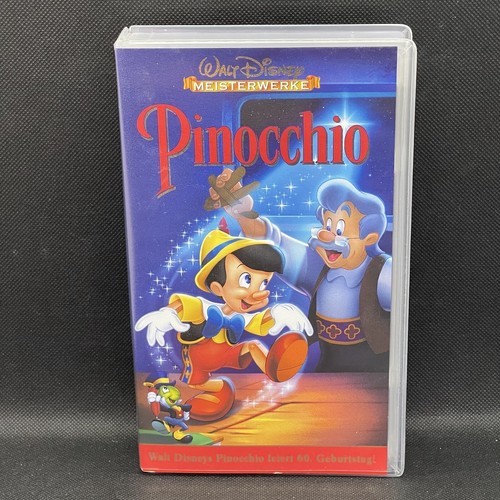 Pinocchio vhs videokassette - videokassette,