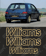 1 Set Williams Aufkleber für