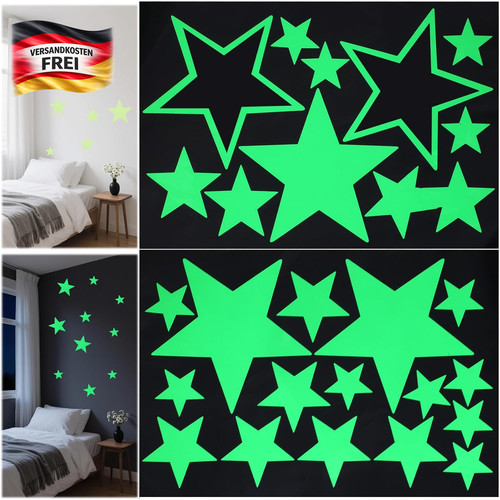 Leuchtende kinderzimmer sterne - kinderzimmer,