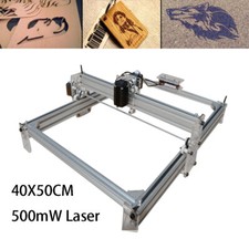 CNC Graviermaschine Fräsmaschine 40x50cm 500mW Laser Graveurausstattung Mini