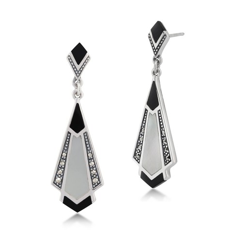 Art deco onyx perlmutt - deco, perlmutt-