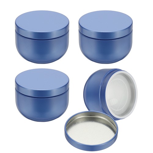 Runde metalldosen zur - 4, leeren