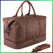 Reisetasche segeltuch leder - reisetasche,