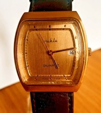 RUHLA Quarz, Vintage 80er Jahre, Datumsanzeige