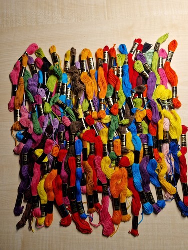 Stickgarn konvolut - konvolut,