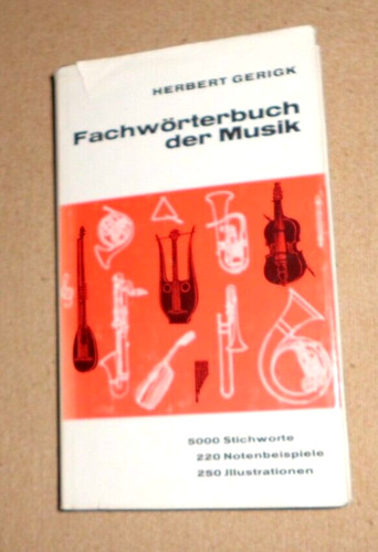 Fachwörterbuch der musik - fachwörterbuch, ++