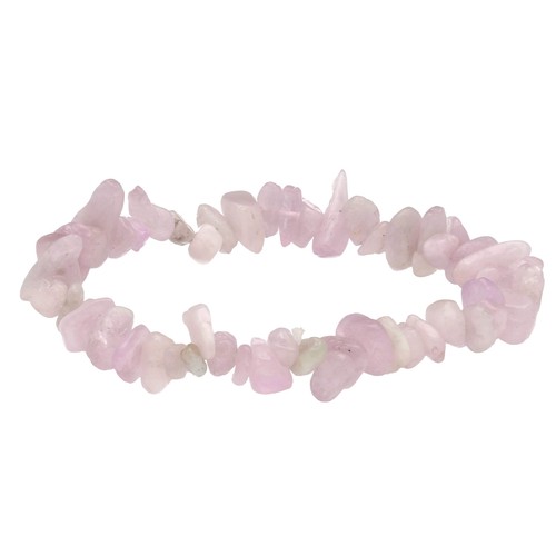 Kunzit splitterarmband - kunzit,