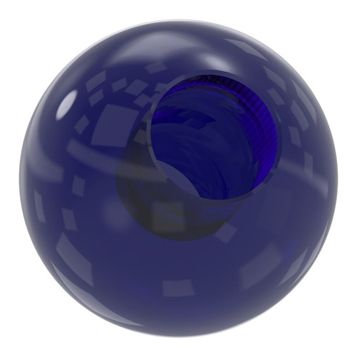 Glaskugel blau 30mm mit - glaskugel,