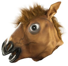 Pferdemaske Pferdekopf Tiermaske Maske Pferd Fasching Karneval Party Gag