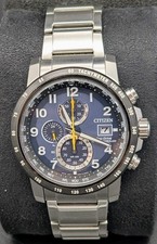 Citizen Eco-Drive Funkuhr H800 – Edelstahl, Chronograph, Saphir, Solar S107334