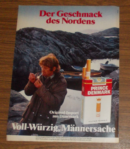 Seltene werbung prince denmark - werbung,