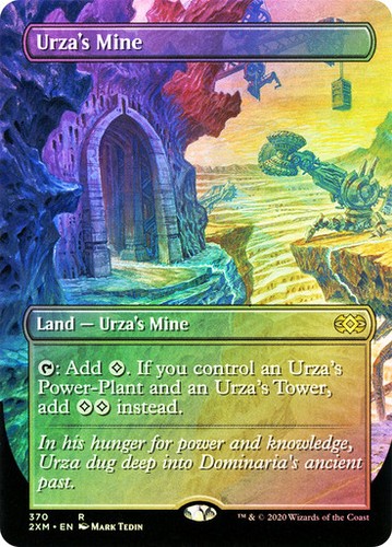 Foil borderless urza - foil,