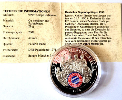Münze medaille fc - mÜnze, /