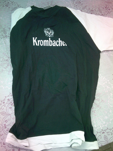 Shirt reklame krombacher - reklame,