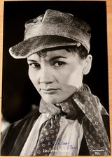 Original Autogramm Liselotte Pulver auf Großfoto 20x30cm