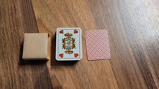 Alte Miniatur Spielkarte