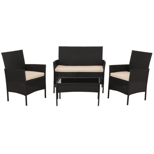 Poly rattan garten garnitur - poly-rattan, garten-garnitur