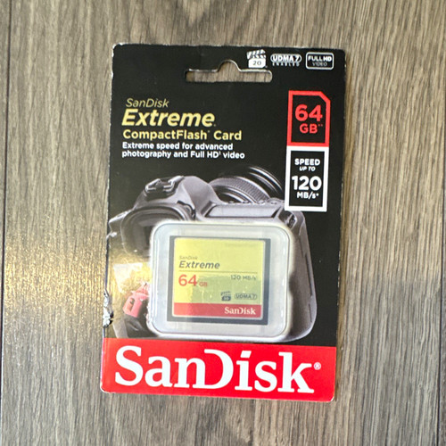 Sandisk extreme compactflash - sandisk,