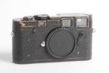 Leica M3 Black Paint re-painted Gehäuse modifiziert auf M4 (Selbstauslöser...)
