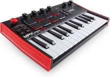 Akai Professional MPK Mini Play MK3 - MIDI Keyboard MK3, schwarz 