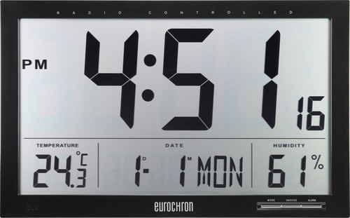 Eurochron wanduhr funk - eurochron,