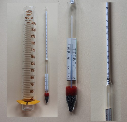 Aräometer mostwaage mit - mostwaage,