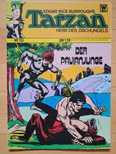 Edgar Rice Burroughs Tarzan Nr.135 von 1973 - TOP Z1 ABENTEUER COMIC WILLIAMS
