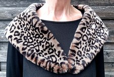 Pelzkragen Fake Fur Stola