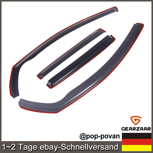Windabweiser regenabweiser set - windabweiser,