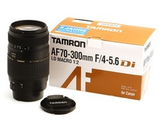 Tamron Zoom Objektiv 4-5.6 / 70-300 mm Di LC Macro 1:2 für Canon EF / Vollformat