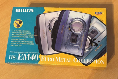 Aiwa em40 tragbarer - aiwa, hs-em40