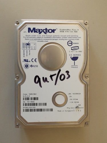 Maxtor ide festplatte diamond - ide,