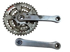 Shimano A Vintage Kurbelsatz 3-fach 170mm FC-MC16 Silber VIA Japan Retro