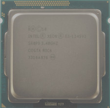 Intel Xeon E3-1245 v2 / 4 x 3.40GHz / 5GT/s  /  LGA 1155 / Prozessor