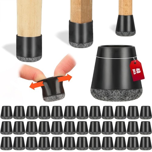 40x fußkappen mit filz - 40x,