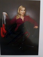 Regina Halmich Autogramm Signiert AK Boxen