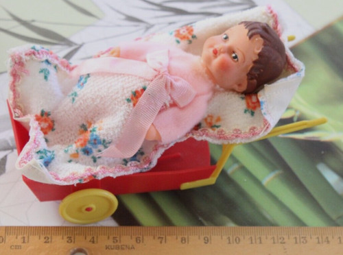 Ddr handwagen puppe - ddr,