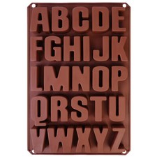 26 Buchstaben XXL Silikonform