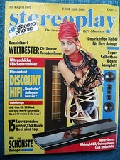 STEREOPLAY 4/90, ACOUSTAT SPECTRA 22,APOGEE CALIPER REFERENCE,MAGNEPLANAR MG 1.4