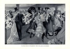 Berlin Metropol Theater Karneval Berlin XL 1905 Kunstdruck Christian Rosenstand