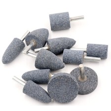 Schleifstifte 16-25mm Schleifstein Schleifer 6mm Schaft für Bohrmaschine Metall