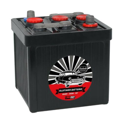 66ah oldtimer autobatterie - 66ah,