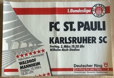 Plakat 1990 FC St.Pauli