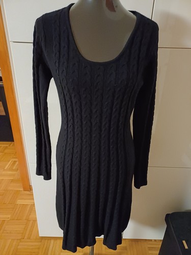 Strickkleid zopfmuster grxl - strickkleid,