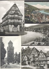 5 alte Ansichtskarten Miltenberg am Main ab 1940-gelaufen und ungelaufen